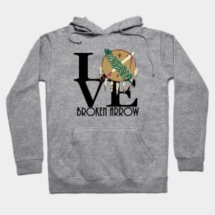 LOVE Broken Arrow Hoodie